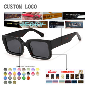 Gafas de sol rectangulares unisex con montura completa, montura negra, protección UV400, protección solar para adultos - Product Image 2