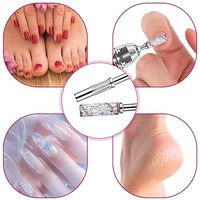 Embouts de ponçage pour petites bandes abrasives, mini-embout de 3,1 mm pour perceuse à ongles, embout de ponçage pour perceuse électrique et limeuse