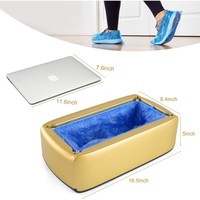 Machine automatique de couvre-chaussures avec des caractéristiques hygiéniques durables et antidérapantes pour le nettoyage ménager