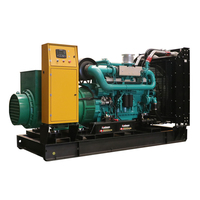 Groupe électrogène diesel à châssis ouvert 450 kW CE ISO 400 V 50 Hz triphasé avec moteur Weichai pour l'alimentation des usines