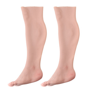 Cubrepiernas de silicona realista para disimular cicatrices por encima de la rodilla, ideal para después de cirugía, fiestas de Halloween, travestis y bailes de máscaras. - Product Image 1