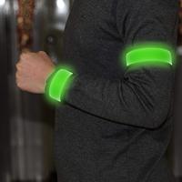 Brassard réfléchissant lumineux à LED Bracelet de course de nuit Glow Slap pour Ramadan et fêtes de fin d'études