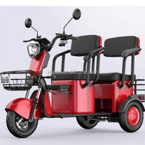 Triciclo Eléctrico para Adultos de 3 Ruedas, 600W, 48V, con Canasta Delantera y Trasera, Gran Oferta 2025 - Product Image 5
