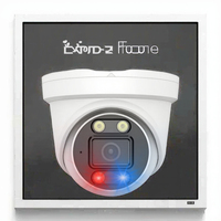 Techage Hongnaer 4MP Audio Dua Arah POE Kamera IP Dome Luar Ruangan untuk Rumah Pintar 2K HD IP65 Tahan Air H.265 Deteksi Gerakan Keamanan