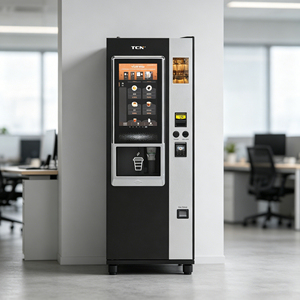 High Efficiency <b>Coffee</b> Vending <b>Machine</b> Dispenser Fully Automatic Freshly Ground Espresso Maker for Business - Product Image 3