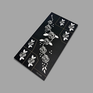 สติกเกอร์สักลายเฮนน่าลาย<span class=keywords><strong>ผีเสื้อ</strong></span>ดอกไม้ โลโก้สั่งทำได้ ลายเสมือนจริง สำหรับเพ้นท์ร่างกาย แขน มือ <span class=keywords><strong>หลัง</strong></span> แบบชั่วคราว ขายส่ง - Product Image 2