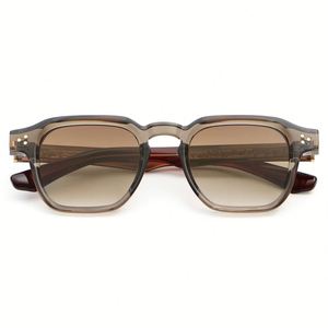 Gafas de Sol Cuadradas con Marco Pequeño Retro de Moda 2025 con Logotipo Personalizado, Gafas de Sol Poligonales Irregulares TR90 Unisex - Product Image 3