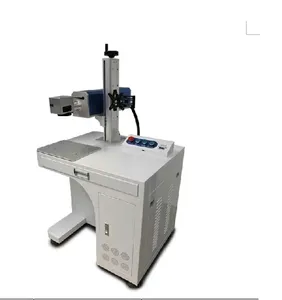Laser beschriftung maschine visuelle automatische Position ierung industrielle Linie Metall Kunststoff Markierung Glas Kristall Gravurmaschine30w 50w