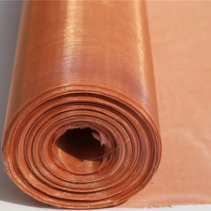 טור זיקוק טור נחושת רשת סירוגה עבור חוט חוט נחושת סרוג רשת אריזת 99.9% יצרנית רשת נחושת - Product Image 1