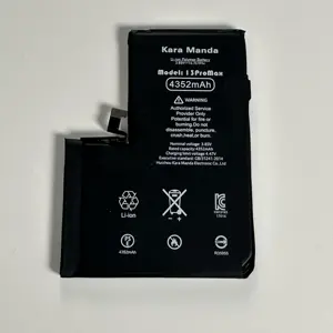 Kara Manda Nieuwe 100% Gezondheid Oplossen Pop-Up Reparatie Telefoon Km Batterij Voor Iphone Batterij Vervangende Batterij Iphone 13 Pro Max