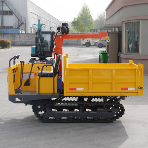 Frete Grátis para Caminhão Dumper Hidráulico de Esteira de 2 Toneladas com Motor Diesel para Agricultura e Silvicultura - Product Image 6