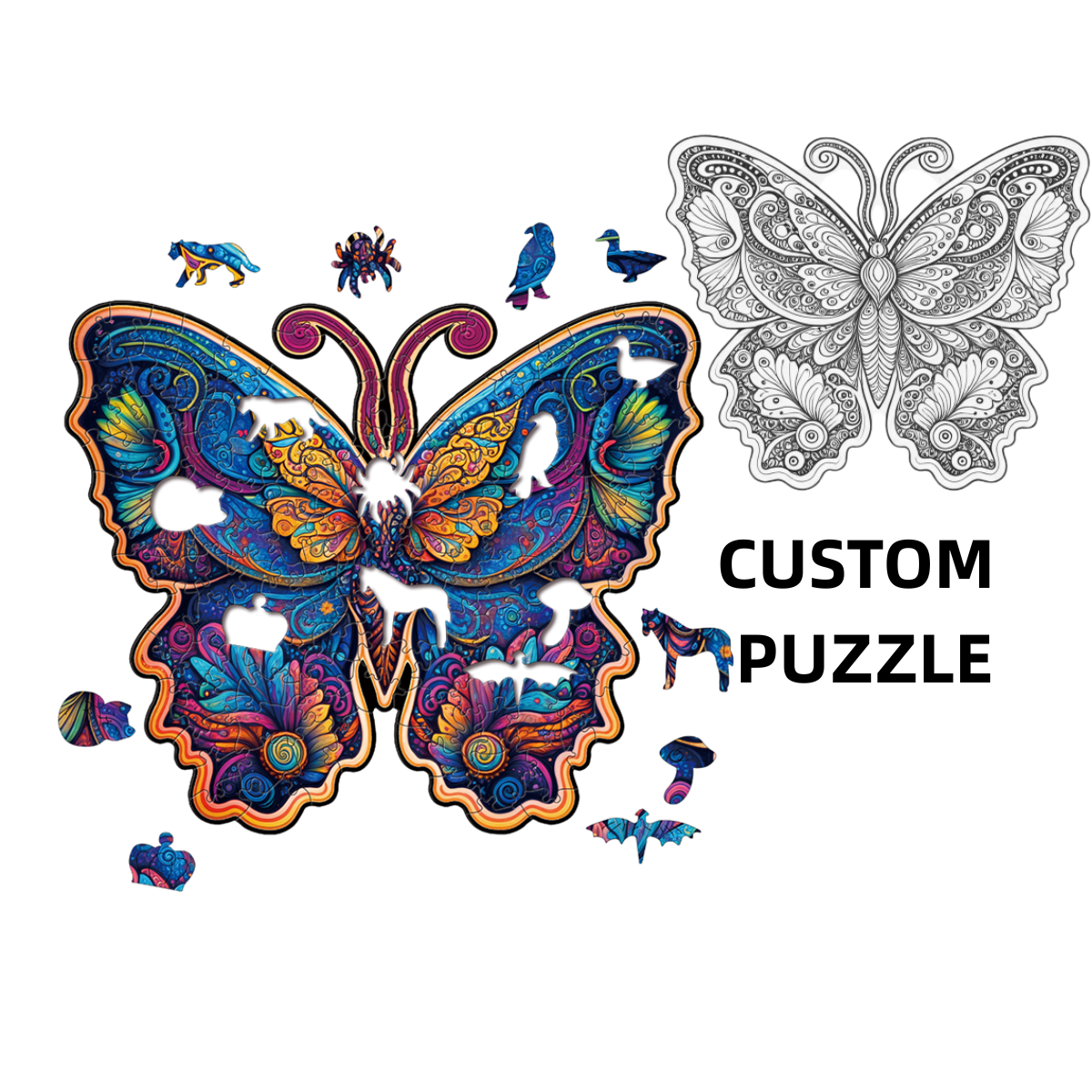 Animal Wooden Puzzle