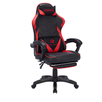 Nouvelle chaise de jeu en cuir PU pour simulateur de course, confortable, pivotante, rafraîchissante et personnalisable pour le bureau et la maison