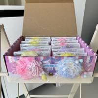 Balles anti-stress et jouets squishies pour adultes, avec paillettes, pour le soulagement du stress, incluant balles rose à remontée lente et balles douces effet sucre à presser