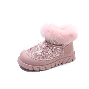 Giày bông trẻ em-Giày Tuyết Ấm Áp và mềm mại cho mùa thu và mùa đông, với đế dày chống trượt. - Product Image 2