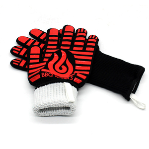 <span class=keywords><strong>Gants</strong></span> antidérapants en silicone noir aramide <span class=keywords><strong>pour</strong></span> <span class=keywords><strong>barbecue</strong></span>, résistance extrême à la chaleur 800 1472f, <span class=keywords><strong>pour</strong></span> la cuisine, <span class=keywords><strong>pour</strong></span> l'extérieur - Product Image 3