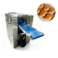 Machine automatique à former des croissants en acier inoxydable, laminoir à pâte, machine à faire du pain et des croissants