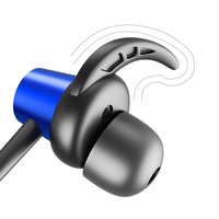 Penjualan Laris Headphone Pita Leher Magnetik Earbud Stereo Lembut Olahraga Lari Gaming Earphone Neckband Nirkabel