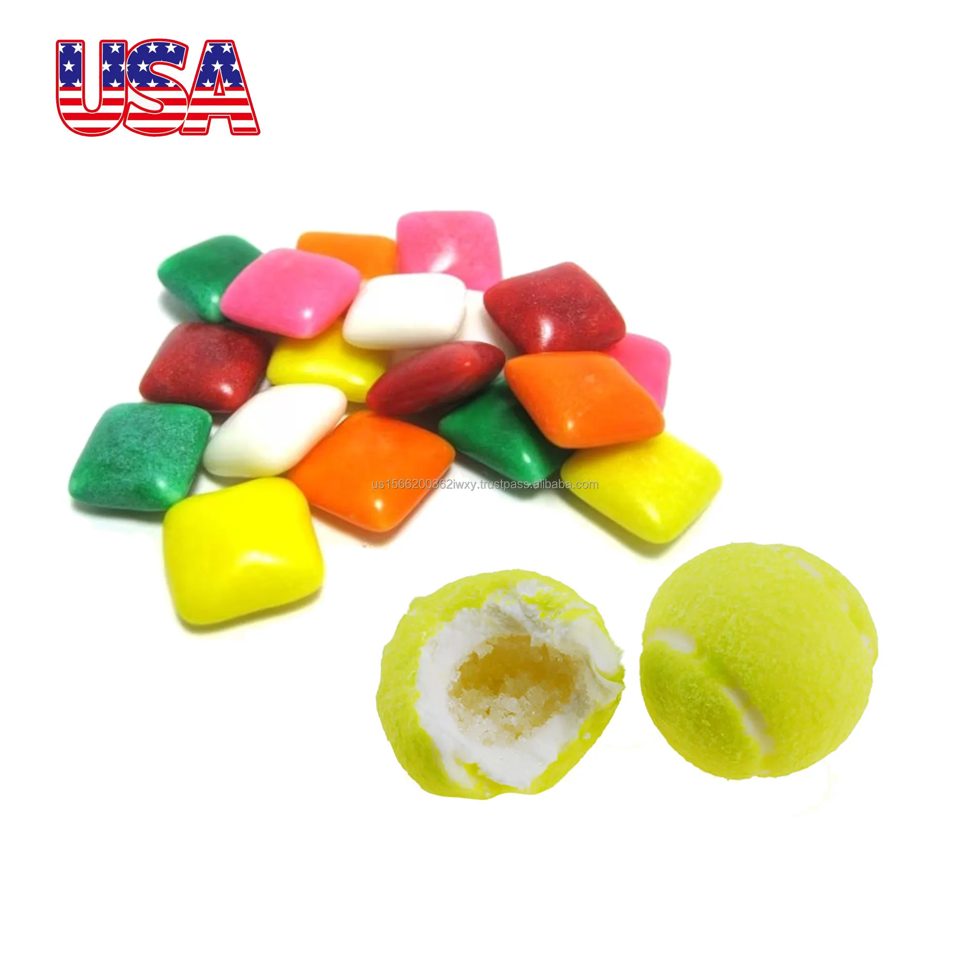 Gum balls making machine processing machine chew gum production line for bubble gum manufacturer