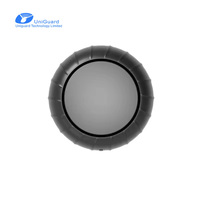 Traceur GPS 4G LTE étanche de la taille d'une pièce de monnaie pour voiture avec Bluetooth et connectivité sans fil, portable pour une utilisation mondiale