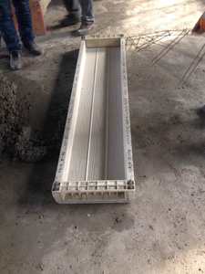Beton bahçe kalıp ahşap doku tezgahı varil şekli bacak - Product Image 6