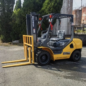 Montacargas Komatsu FD30 Usado en Venta, en Buenas Condiciones, de Segunda Mano de Japón, Montacargas Eléctrico Komatsu FD30 en Stock - Product Image 4