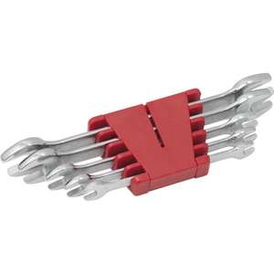 KS TOOLS - 517.0145 Jeu de clés à fourche doubles 8-19mm (5 pcs) - EAN 4042146422069 WRENCHES OPEN END WRENCHES - Product Image 1