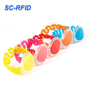 Pulseras RFID Promocionales con Logotipo Impreso, Código <span class=keywords><strong>QR</strong></span>, Imprimibles, para Piscina, Resistentes al Agua, de ABS - Product Image 3