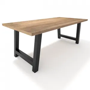 桌腿框架金属铁方管X形三角形坚固结构餐厅餐桌腿