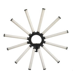 Travor-lampe tubulaire pliable, 36 pouces, avec trépied, support pour téléphone portable, lumière blanche chaude, <span class=keywords><strong>2021</strong></span> - Product Image 2
