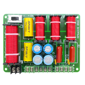 250W <span class=keywords><strong>2</strong></span> Treble <span class=keywords><strong>2</strong></span> Midrange 1 Bass <span class=keywords><strong>Crossover</strong></span> 5 Cách Âm Thanh Loa Hifi Có Thể Điều Chỉnh Tần Số Divider Sprague 6510 - Product Image 1