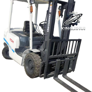 Chariot élévateur TCM FD25T3C 2,5 tonnes d'occasion, chariot élévateur japonais 2,5 tonnes, moteur Isuzu C240, machine d'occasion, chariot élévateur à essence, 4000 mm, 2500 kg - Product Image 1