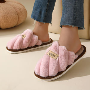 Pantuflas de Verano para Mujer con Espuma Viscoelástica, Forro Acolchado Cruzado, Suela Antideslizante de EVA, Gran Descuento al por Mayor para el Hogar y Dormitorio - Product Image 3
