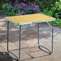 Tragbarer leichter MDF Bistro tisch für das Essen im Freien Moderne Klapp terrasse Garden Beach Picknick Camping Courtyard Hotel Verwendung