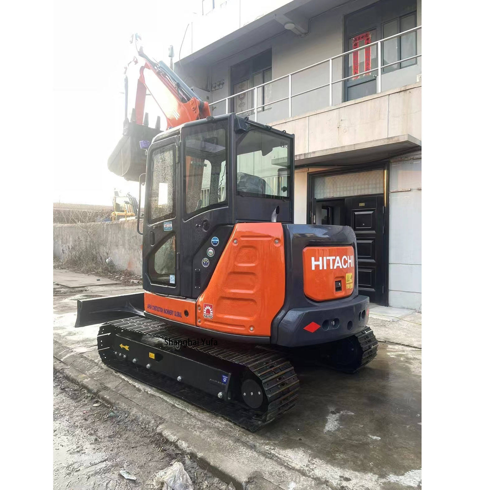 ゆうちょ Used Hitachi ZX68USR Mini Excavator - Low Price, Good Condition, 1