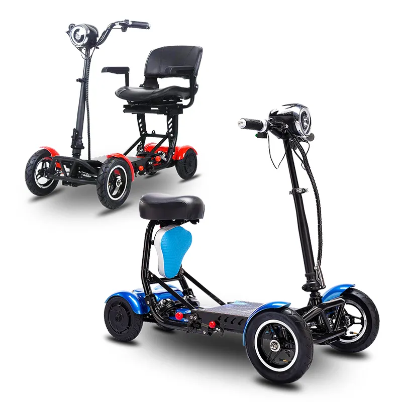 Scooter elettrico per disabili Import Scooter elettrico dalla cina Scooter elettrici pieghevoli a 4 ruote per anziani disabili