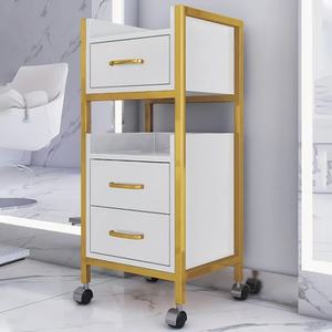 Carrito de Salón de Belleza, Mueble de Almacenamiento Multifuncional para Peluquería, Estación de Barbería - Product Image 6