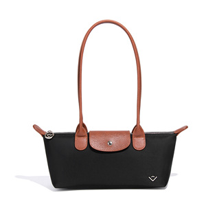 Nouvel Arrivage 2026 Sac à Bandoulière Classique en Nylon pour Femme, Fermeture Éclair, Poignée Supérieure, Sac Fourre-Tout Type Dumpling, Tendance Été Hiver, Imperméable - Product Image 6