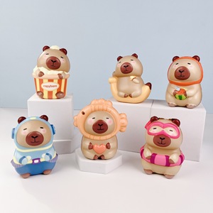 Palline Antistress Morbide a Forma di Capibara, Mini Giocattoli Divertenti da Spremere, Palline Animali Carine per Feste di Compleanno, Regali di Natale - Product Image 5