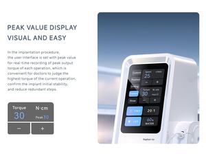 Sistema Motore per Implantologia Dentale con Touch Screen, Manipolo Chirurgico e Pompa di Irrigazione - Product Image 4