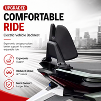 Appuie-dos passager pour moto Honda ADV350, dossier ergonomique rembourré, accessoires de confort pour la conduite