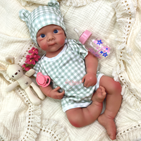 Poupée Reborn Bébé en Silicone Intégral, Corps Lesté, Sensation Réaliste, Collection d'Art Nouveau-né