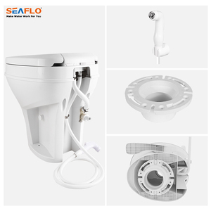 SEAFLO Toilette RV Monobloc en Plastique à Pédale pour Extérieur, Portable pour Camping, Caravane, Camping-car, <span class=keywords><strong>Accessoires</strong></span> de Remorque - Product Image 4