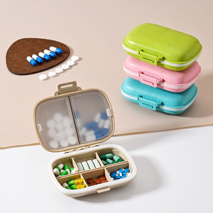 Scatola Portatile per Pillole, Organizzatore Giornaliero di Medicinali per 7 Giorni, Portapillole da Viaggio - Product Image 5