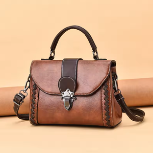 Women's wallet PU <b>leather</b> fashion bag work shoulder bag casual <b>briefcase</b> travel office handbag tote bag - Product Image 2