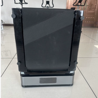 Caminadora Eléctrica Ultrafina para el Hogar, Diseño Plegable, Pantalla LED, Función de Prueba de Frecuencia Cardíaca, Velocidad de 1-6 km/h, Uso Manual, Motor de 0.75 HP