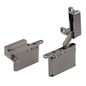 Concealed Hydraulic Damping Hinges <b>For</b> Cabinet Doors Full Mortise Soft Closing Aluminum Frame Wooden Door Furniture Hinge - Product Image 1