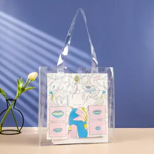 Женские Водонепроницаемые сумки-тоуты из ПВХ, дизайнерские сумки от известных брендов с индивидуальным принтом логотипа