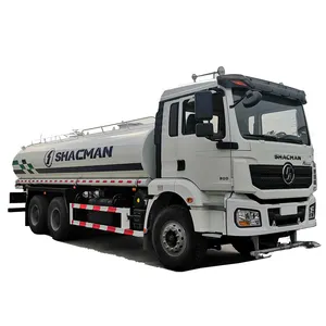 SHACMAN H3000 6x4 stainless steel water tank truck water sprinkler bowser water transportation truck