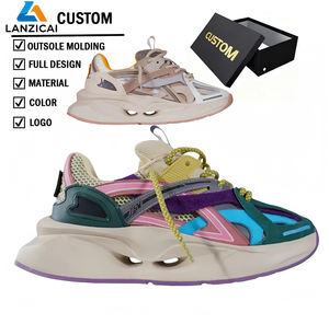 Baskets Chunky Homme Personnalisées avec Logo et Couleurs sur Mesure, Semelle Extérieure Moulée, Chaussures Décontractées <span class=keywords><strong>de</strong></span> Marche et <span class=keywords><strong>de</strong></span> Sport - Product Image 1